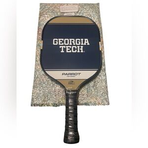 Georgia Tech Pickleball Paddle Parrot Fan Series NCAA NEW